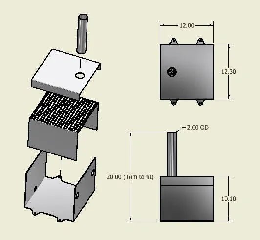 BLF Universal Puke Tank - BL Fabrications LLC